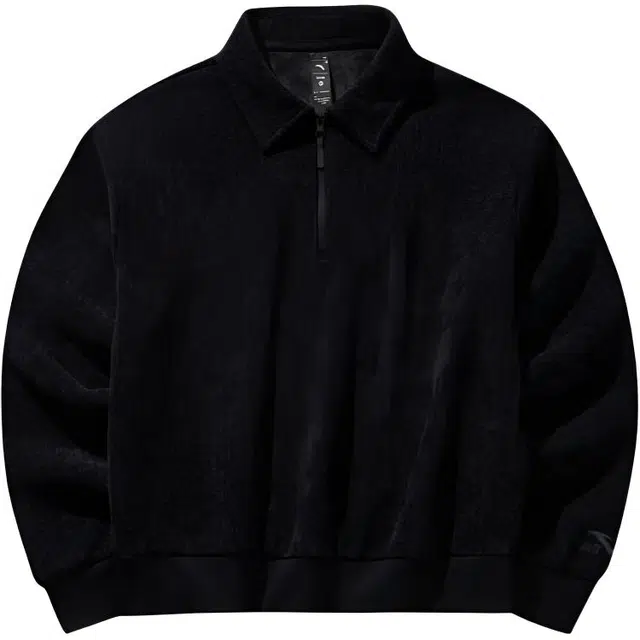 超级安踏 潮流文化系列 套头休闲纯色宽松加绒卫衣 女款