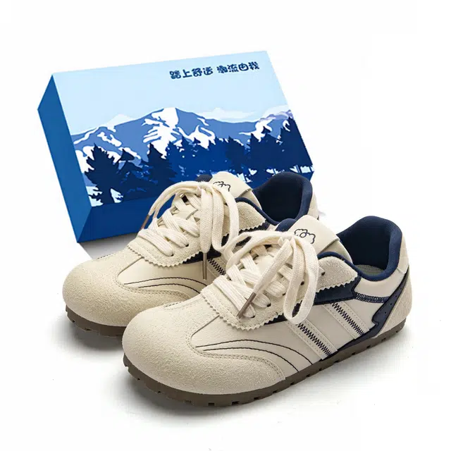 小鹿米利 软底休闲百搭配裙子 低帮 德训鞋 女款