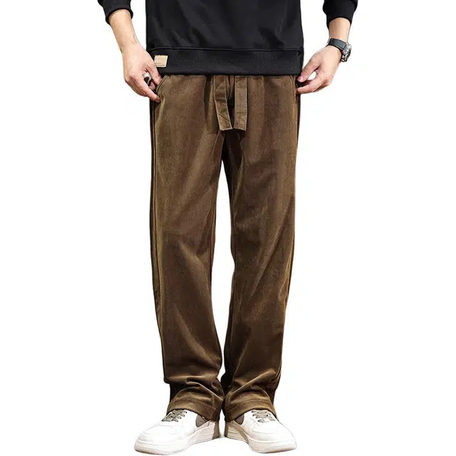 遨宇 高端美式复古经典潮流极简风直筒百搭户外运动休闲裤 男款
