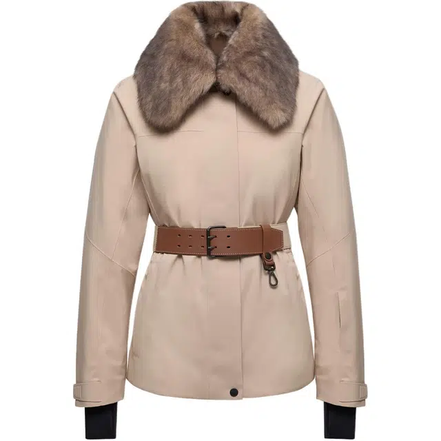Moncler Grenoble Vizelles Shearling-Trimmed Ski Jacket