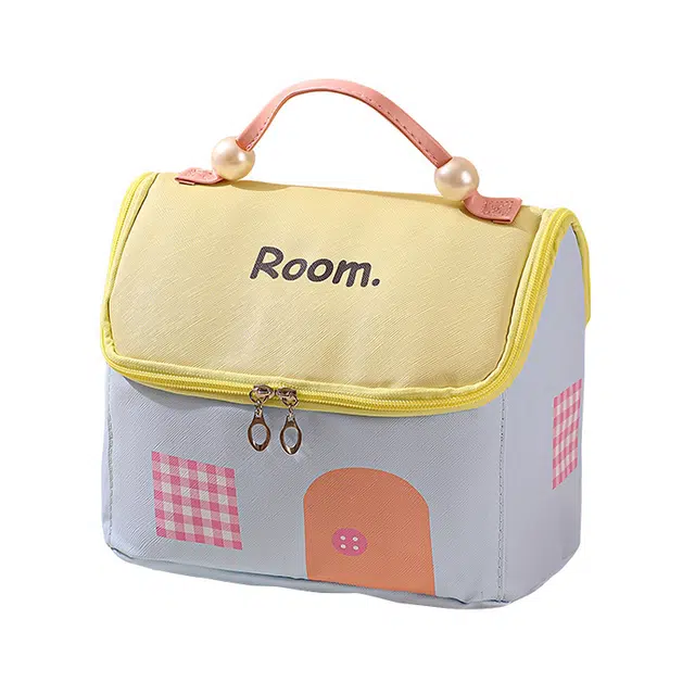 心水好物多巴胺卡通多功能手提防水旅行收纳包化妆包便携大容量洗漱包 收纳便携