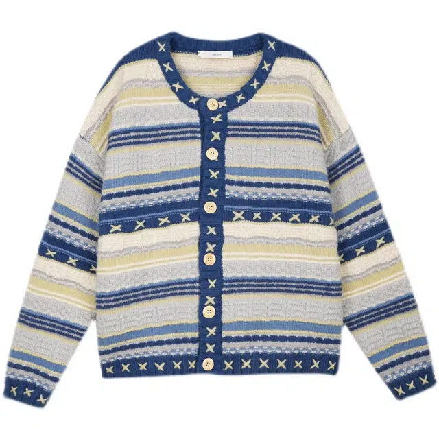 思蓓儿 秋冬慵懒风设计感小众打底衫时尚软糯宽松外穿显瘦上衣针织衫 女款