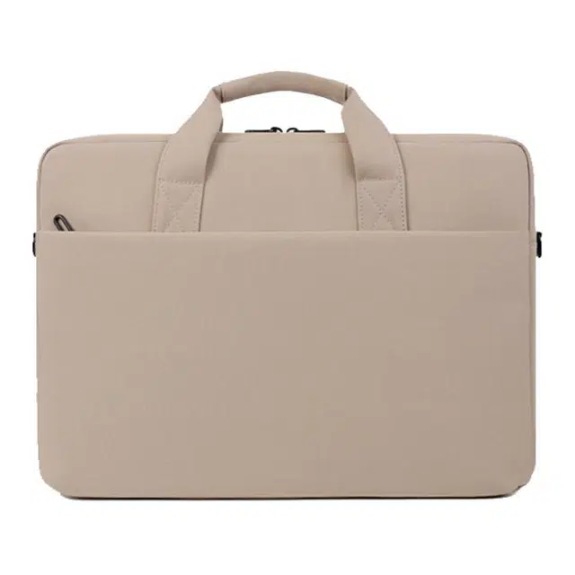 老人头 简约大容量商务通勤上班 织物 电脑包 男女同款情侣款 多色