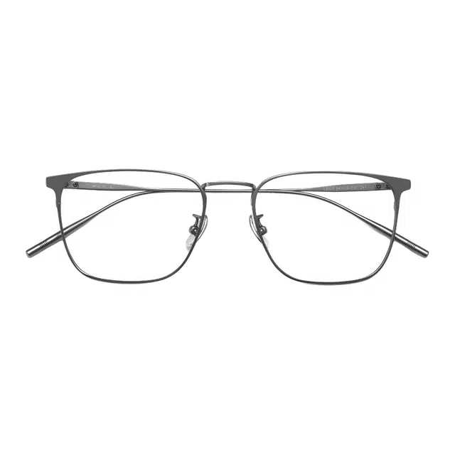 苍木优品 β钛近视镜网上可配度数防蓝光商务超轻黑框 功能性眼镜 男款