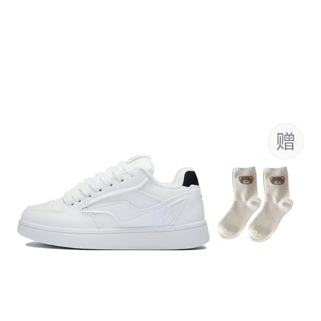 拾伍象 韩版学生休闲小众设计感 低帮 板鞋 女