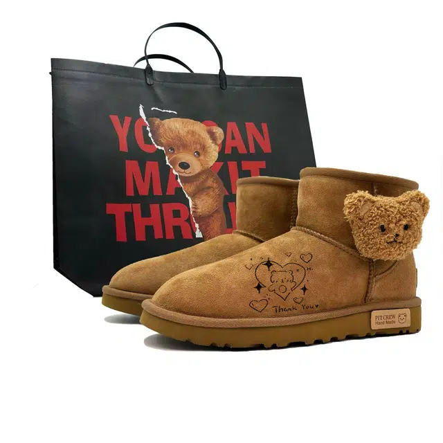 UGG Classic Mini Cashmere Bear Chestnut