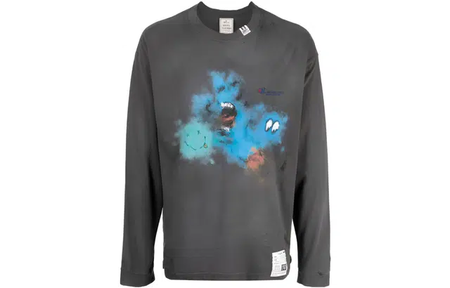 Mihara Yasuhiro Crewneck Sweatshirt Light Grey