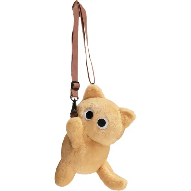 悦联涛 卡通可爱小猫暹罗小黑猫 治愈陪伴安抚 玩偶周边