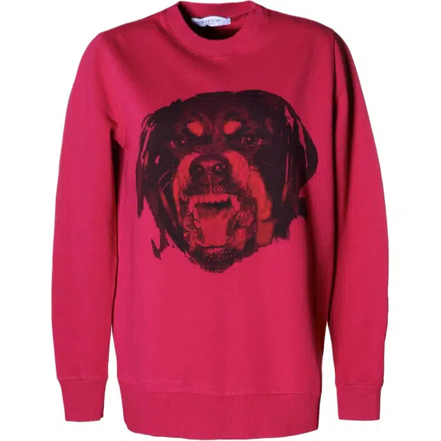 纪梵希 动物印花纯棉套头长袖卫衣 女款