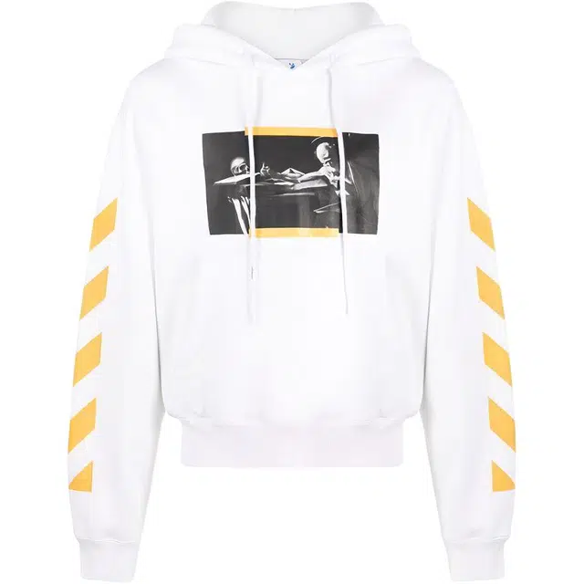 OFF-WHITE FW21 Caravaggio Print Hoodie