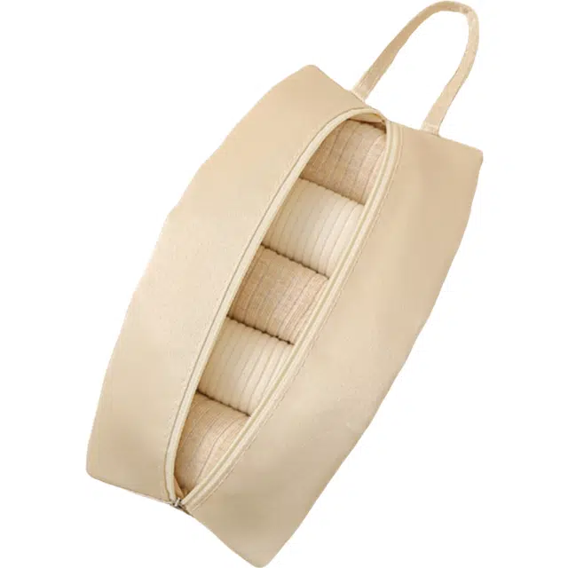 环邦旅行内衣内裤袜子收纳袋手提防水便携贴身衣物包旅游神器收纳包洗漱包 防尘收纳便携防水单层