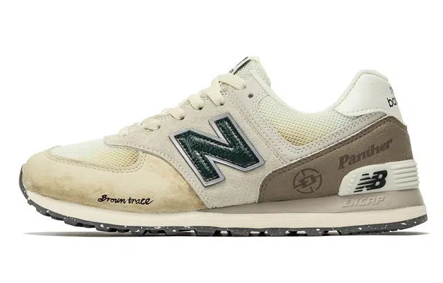 New Balance 574 Brown White
