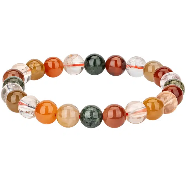 老庙 福禄寿多宝串珠 新中式国潮小众设计 日常通勤百搭#好运天然 多色水晶 手串 男女同款情侣款