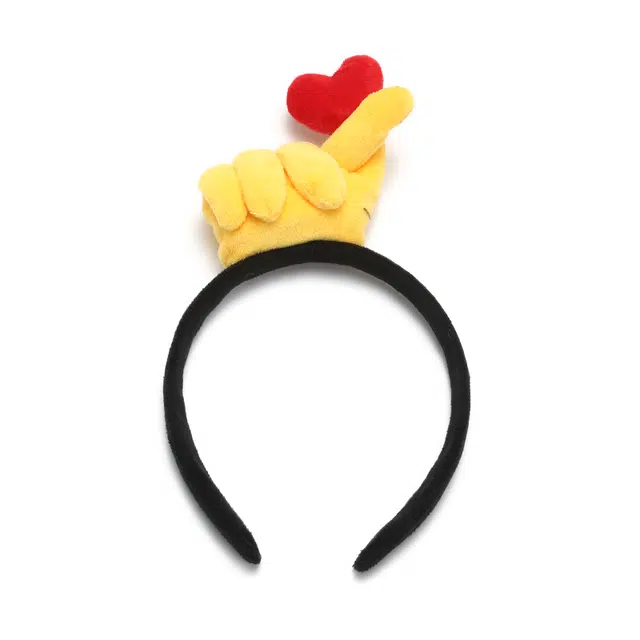 如花梦 可爱万岁 趣味剪刀石头布搞怪拍照 布艺 发箍 女款