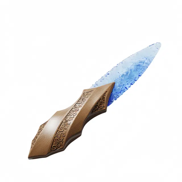 酷毛鸭 失落遗迹塑料手柄塑料刀炫酷帅气 其他静态模型