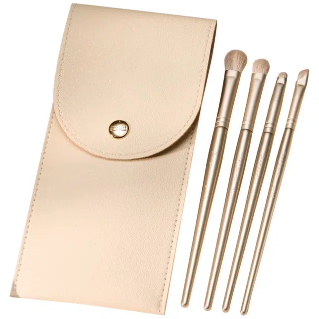 古迪  鎏金新手化妆刷套装 美妆师联名眼妆晕染卧蚕眼线刀锋刷眼部细节沧州眼影刷