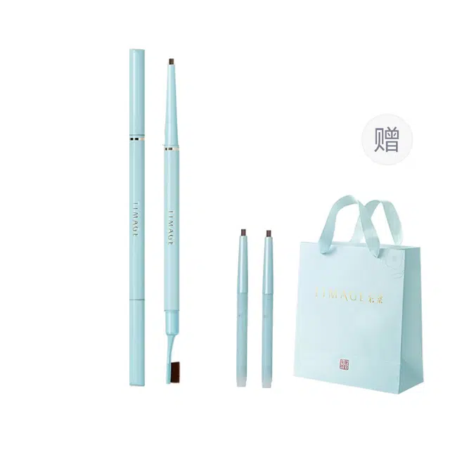 彩棠 云墨速描双头眉笔 防水防汗不脱色持久