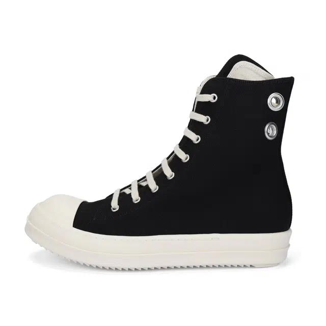 Rick Owens High-Top Sneakers Black