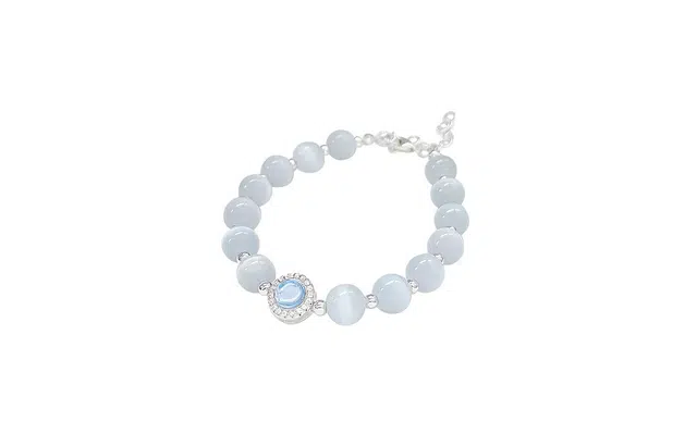 克拉日记 新中式国潮轻奢小众精致高级感百搭气质手饰品手饰招财平安好运 琉璃 手链 女款