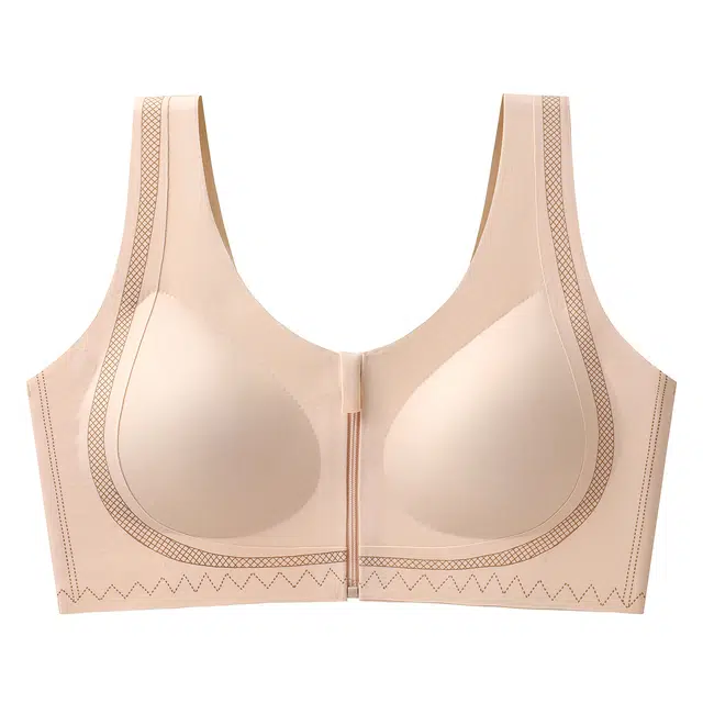 图兰朵 立体有型轻薄无痕无感包裹无束缚半固定内杯便捷前拉链文胸 女款