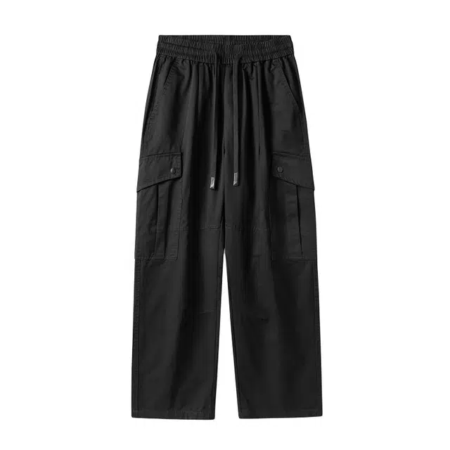 海尔斯 拖地美式百搭时尚帅气运动简约休闲裤 男款