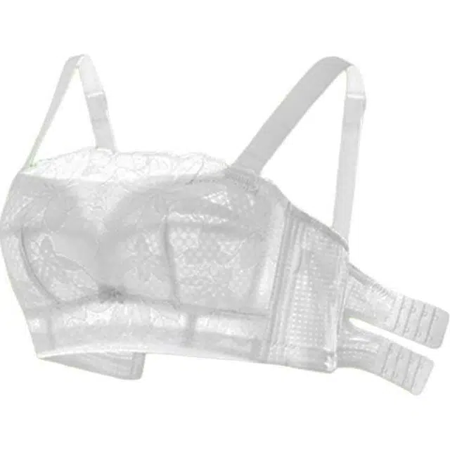 慕梵度 小胸聚拢大胸显小内衣女轻薄舒适透气防滑裹胸性感抹胸无钢圈大码文胸 女款