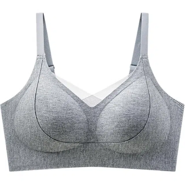 慕梵度 内衣舒适聚拢收副乳防下垂无痕提拉透气调整型文胸 女款