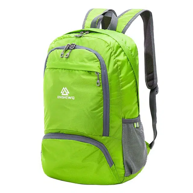 帕克熊 运动登山徒步旅游户外大容量耐用多口袋收纳时尚防水舒适背包 尼龙 双肩包 常规 男女同款情侣款 多色