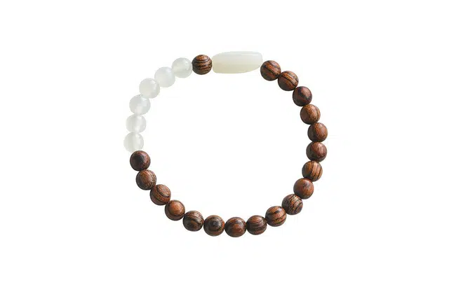 克拉日记 琉璃新中式国潮古风文艺复古佛珠手饰 国潮风高级感 招财平安 好运礼盒装 楠木 手串 男女同款情侣款