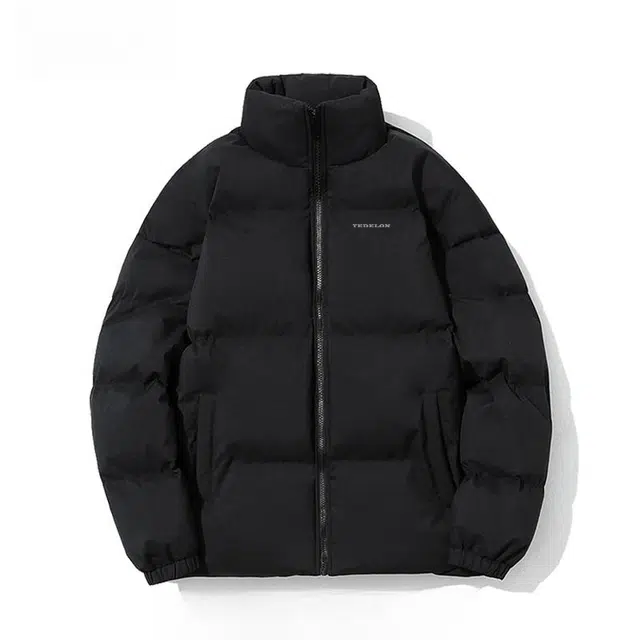 太子龍 韩版立领修身情侣百搭短款冬季保暖棉服 男女同款