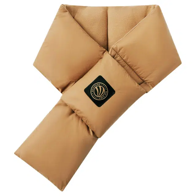 波司登 户外运动保暖防护亲肤舒适轻薄奶糖棕 锦纶 围脖 儿童款