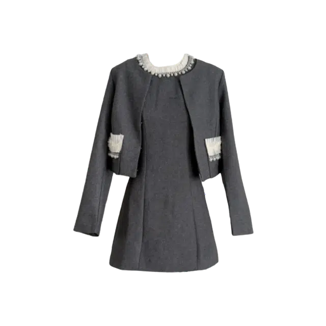 Miu Miu Sleeveless A-Line Dress Set