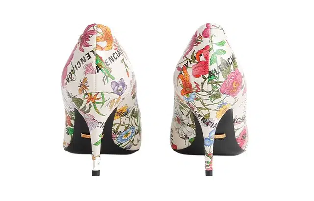 Balenciaga x Gucci The Hacker Project Knife Floral White