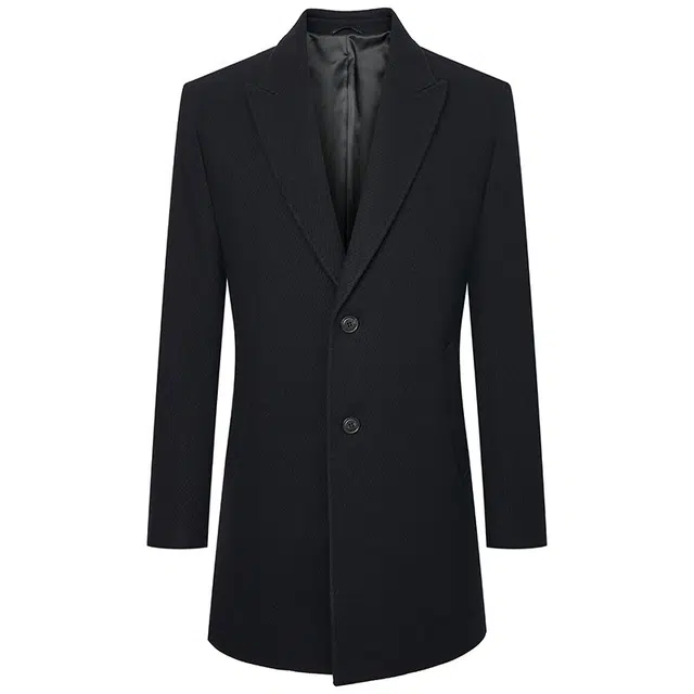 SAINT ANGELO Chis Chesterfield Wool Coat