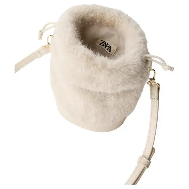 ZARA SHEEPSKIN BUCKET