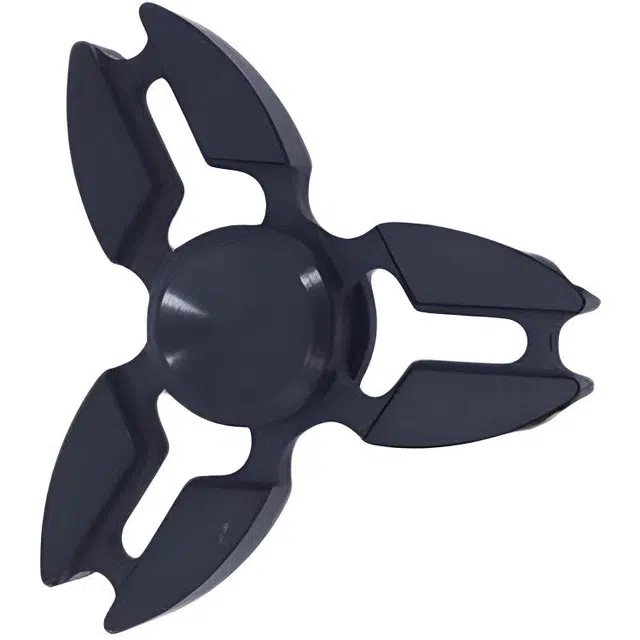 哈杰布雷特 铝合金指尖陀螺三角蟹手指陀螺 成品模型