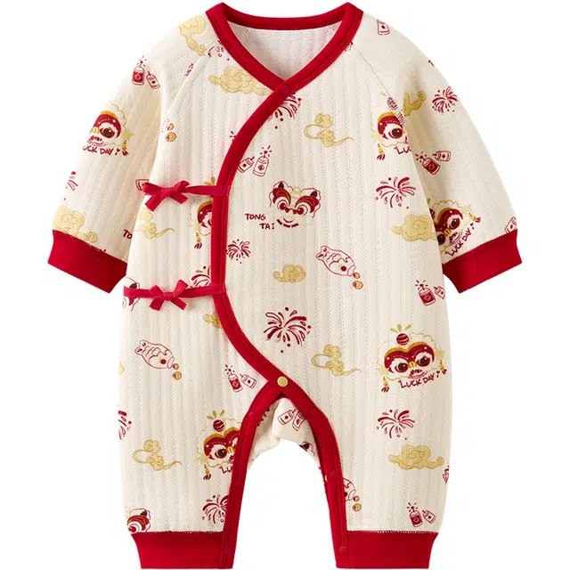 童泰连体衣 轻芯保暖系列 舒适保暖时尚 婴幼童