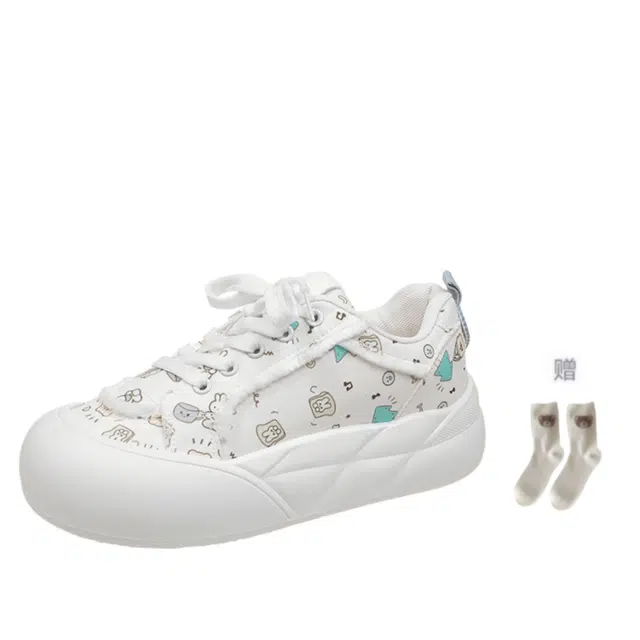 拾伍象 休闲配裙子通勤日常个性百搭 低帮 板鞋 女