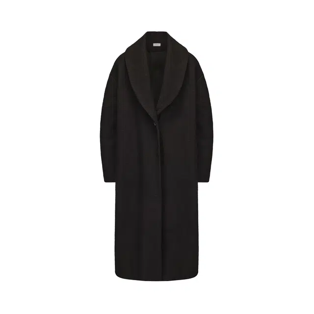 RUOHAN CHARCOAL MERGUI COAT AW25