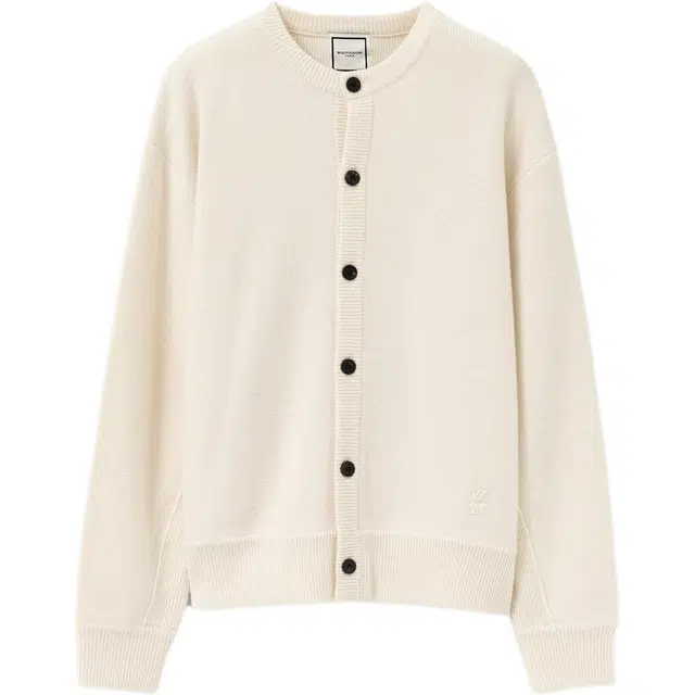 WOOYOUNGMI FW25 Henley Neck Cardigan