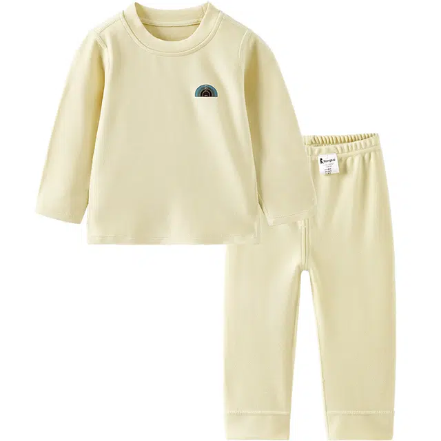 童泰 秋冬季婴儿衣服儿童发热内衣男童女童上衣裤子家居服套装婴幼童