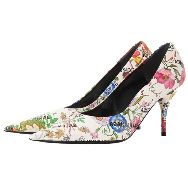 Balenciaga x Gucci The Hacker Project Knife Floral White