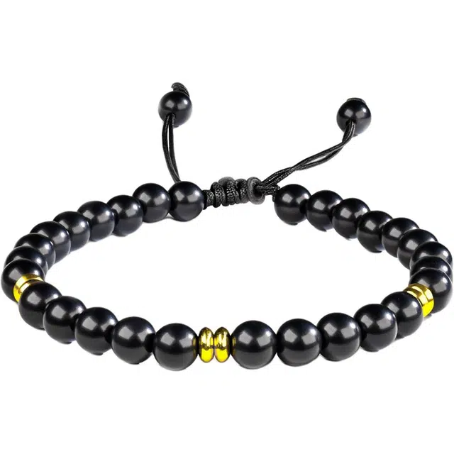 灵晔 新中式国潮文玩复古文艺风佛珠念珠转运珠轻奢高级感简约时尚校园百搭小众抽拉手饰配饰盘玩珠#好运 檀木 手串 男女同款情侣款