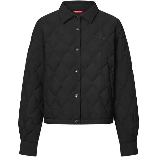 比音勒芬 翻领保暖简约舒适纯色时尚长袖羽绒服 女款