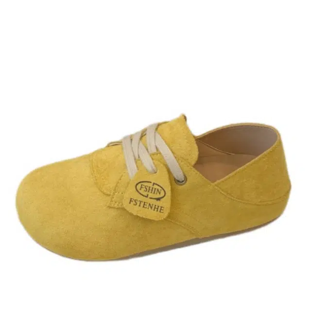 拾伍象 时尚一脚蹬懒人鞋配裙两穿博肯鞋 复古德训鞋 女