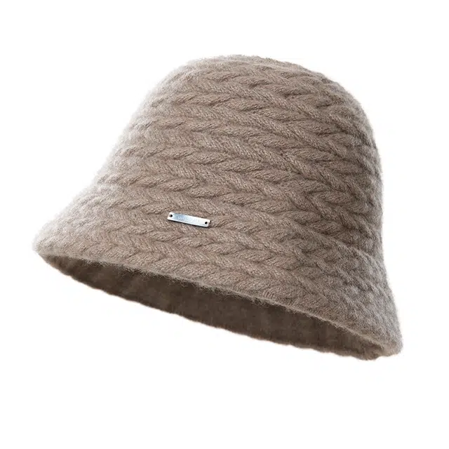 玖慕 保暖护耳 山羊绒 绒线帽 女款