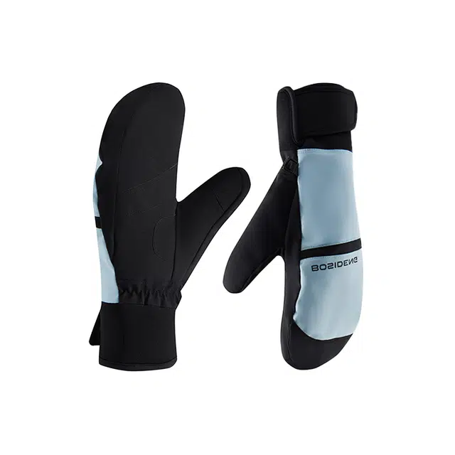 波司登 户外防护保暖耐用舒适 聚酯纤维 运动手套 男女同款情侣款