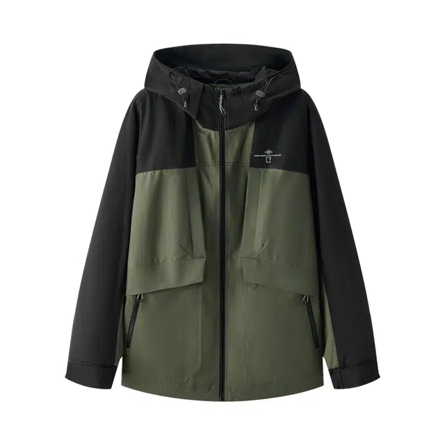 森马 国家地理系列防护四防连帽夹克外套 男款