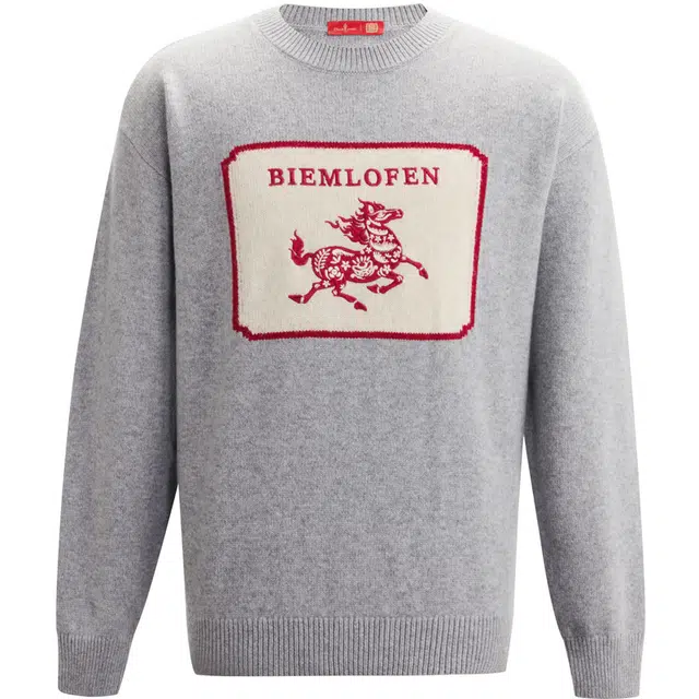 比音勒芬 【故宫宫廷文化联名】休闲舒适百搭毛衣 男款