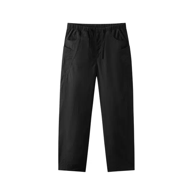 森马 宽松阔腿弯刀裤凉感直筒裤工装长裤皱感休闲裤 男款